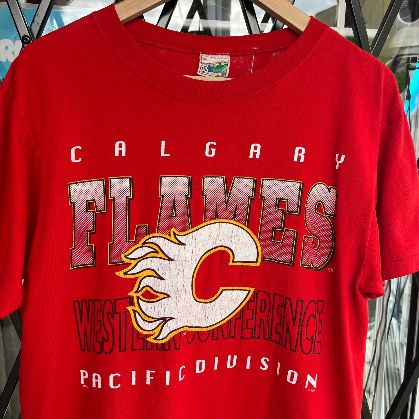 Vintage Calgary Flames Tee - Size M