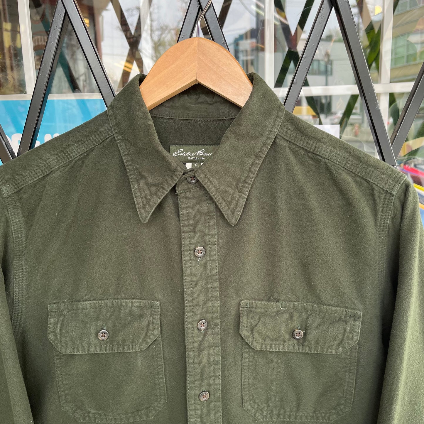 Vintage Eddie Bauer Button Up Shirt - Size S
