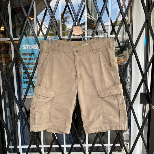 Carhartt Khaki Cargo Shorts - Size 36W