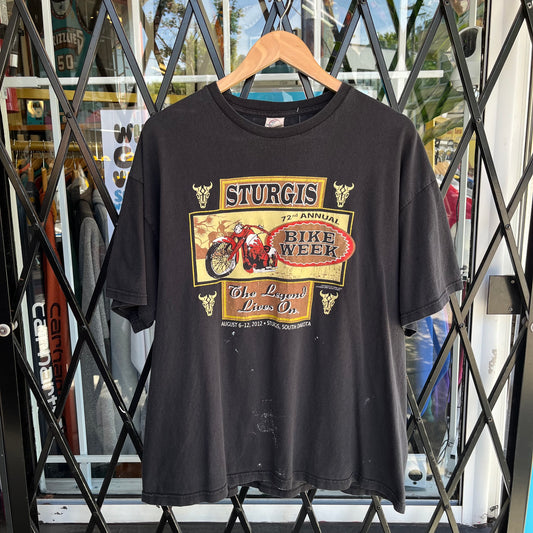 2012 Sturgis Motorcycle Tee - Size XXL
