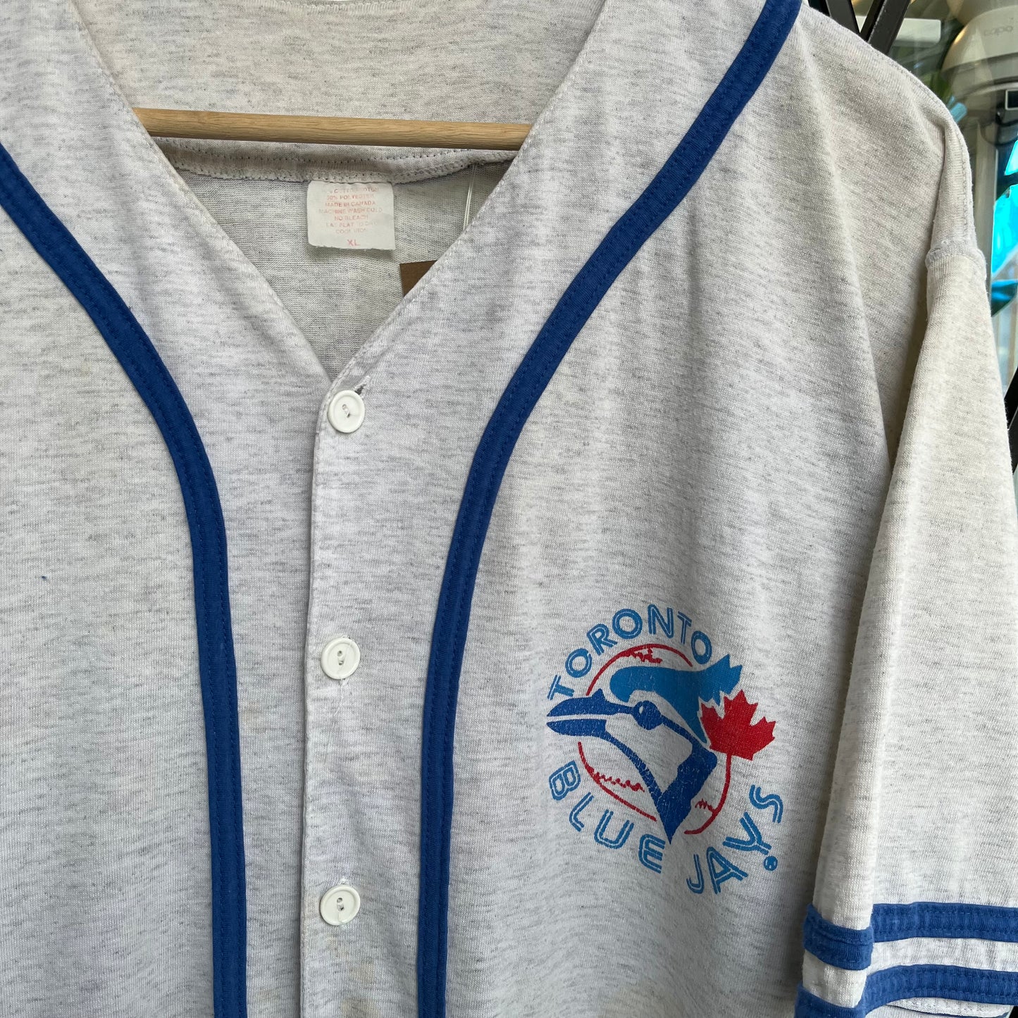 1993 Toronto Blue Jays Back to Back World Series Jersey - Size XL