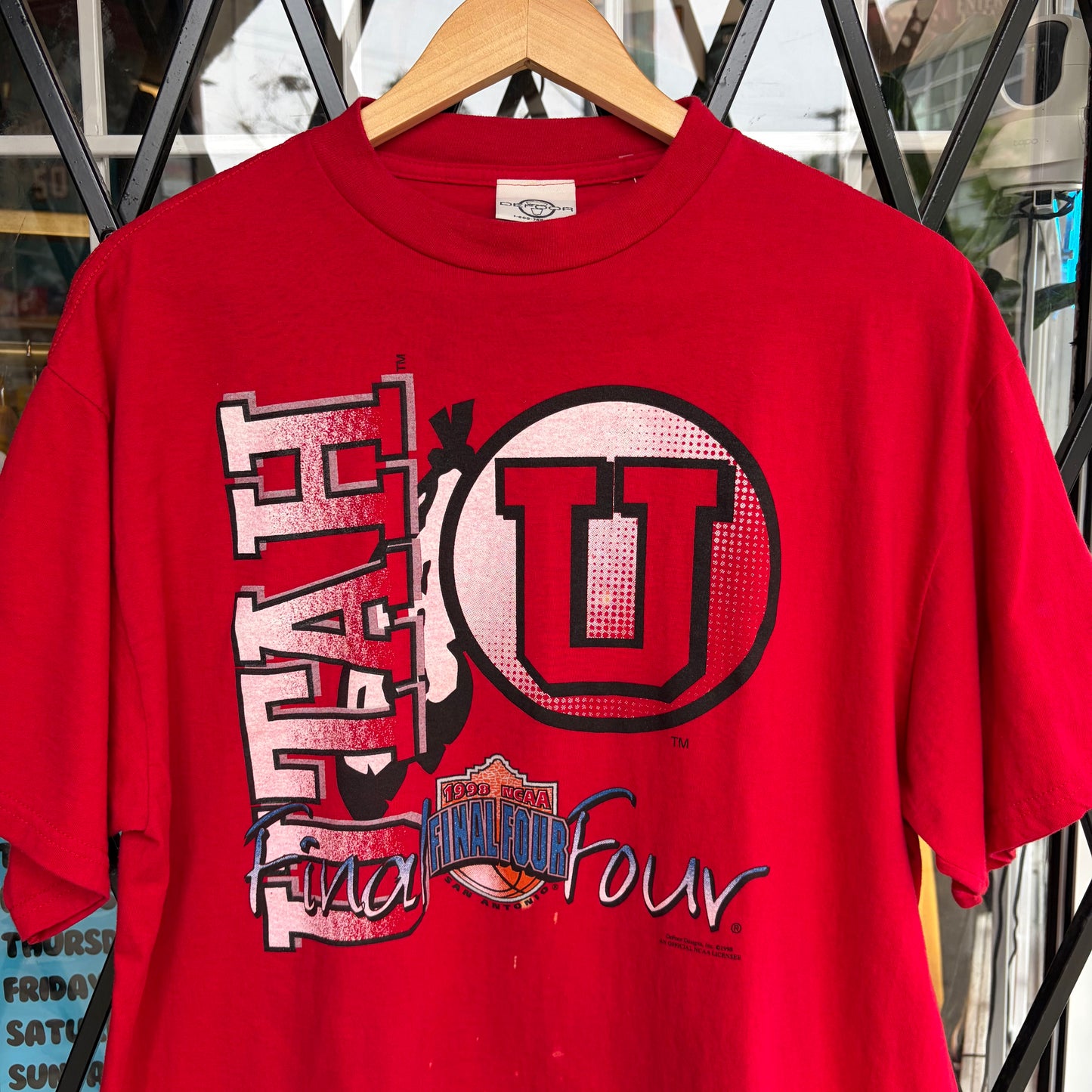 1998 Utah NCAA Final Four Tee - Size XL