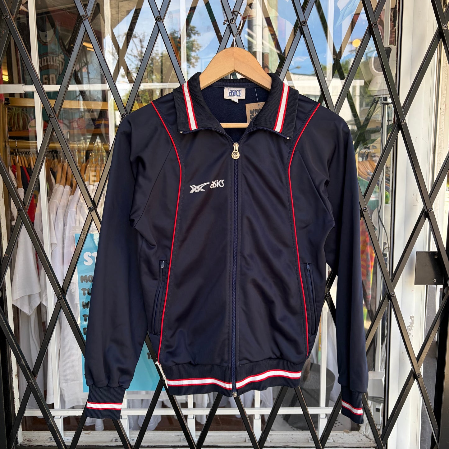 Vintage ASICS Track Jacket - Size S