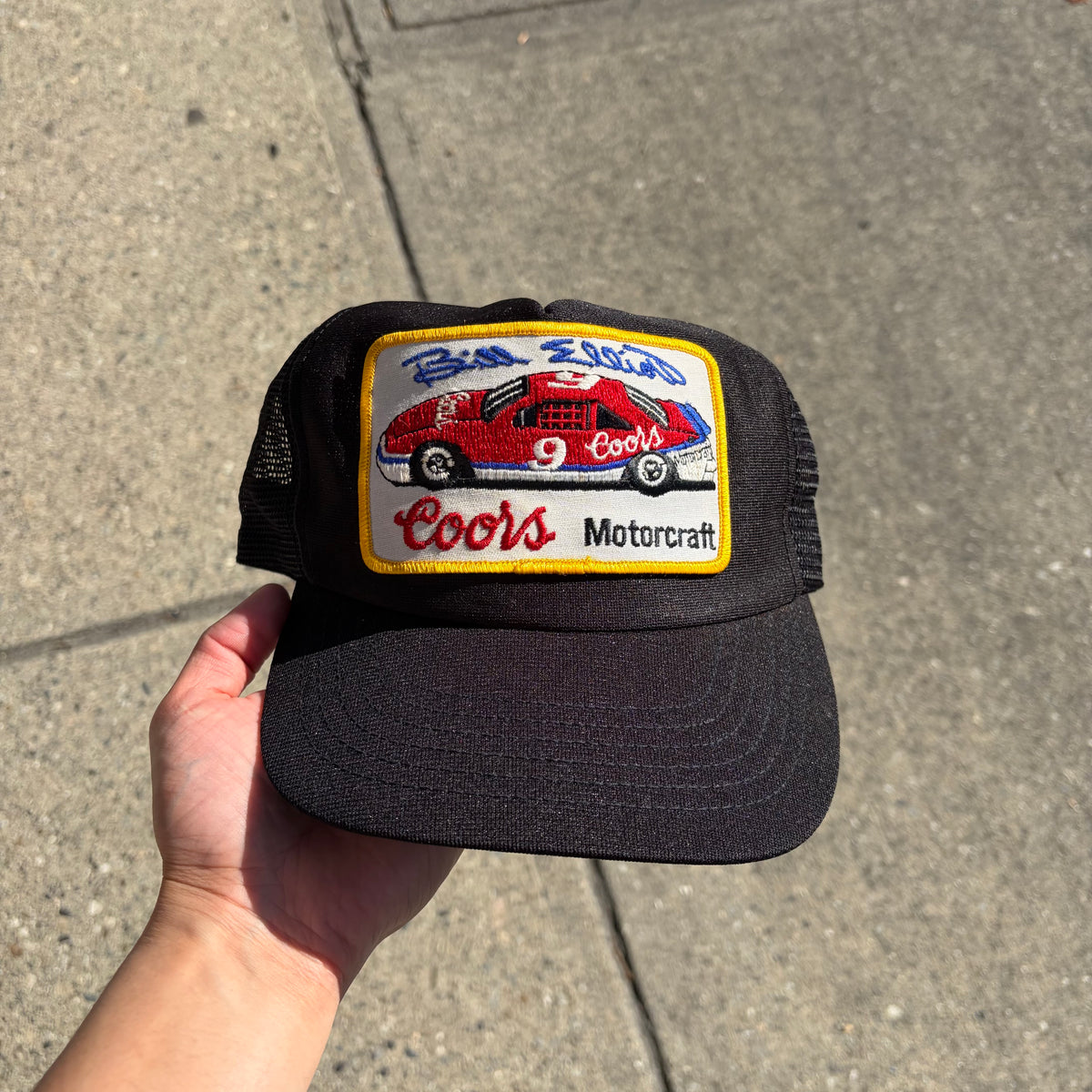 Vintage Bill Elliot Coors Racing Trucker Hat