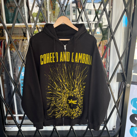 Coheed and Cambria Zip Up Hoodie - Size L