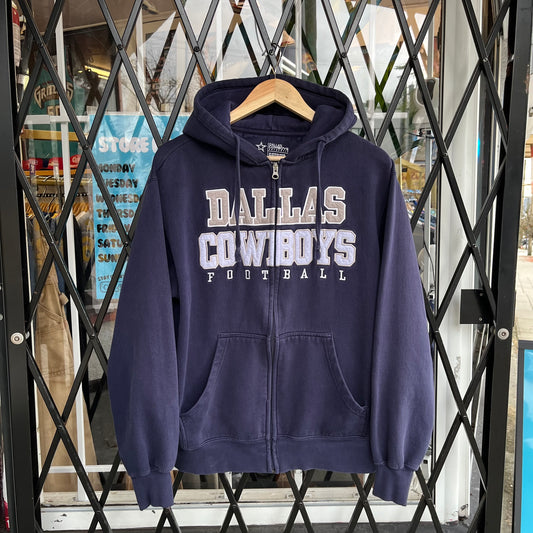 Dallas Cowboys Zip Up Hoodie - Size M