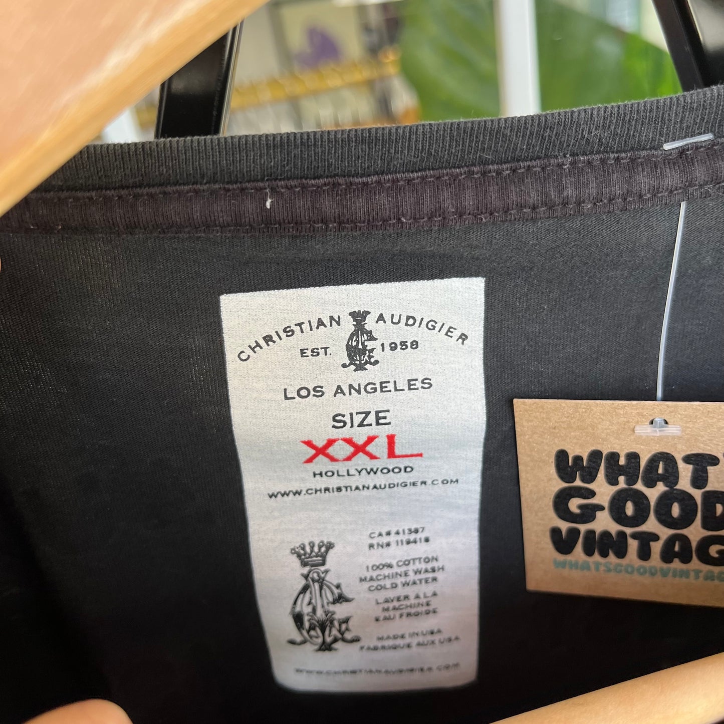 Y2K Christian Audigier Tee - Size XXL