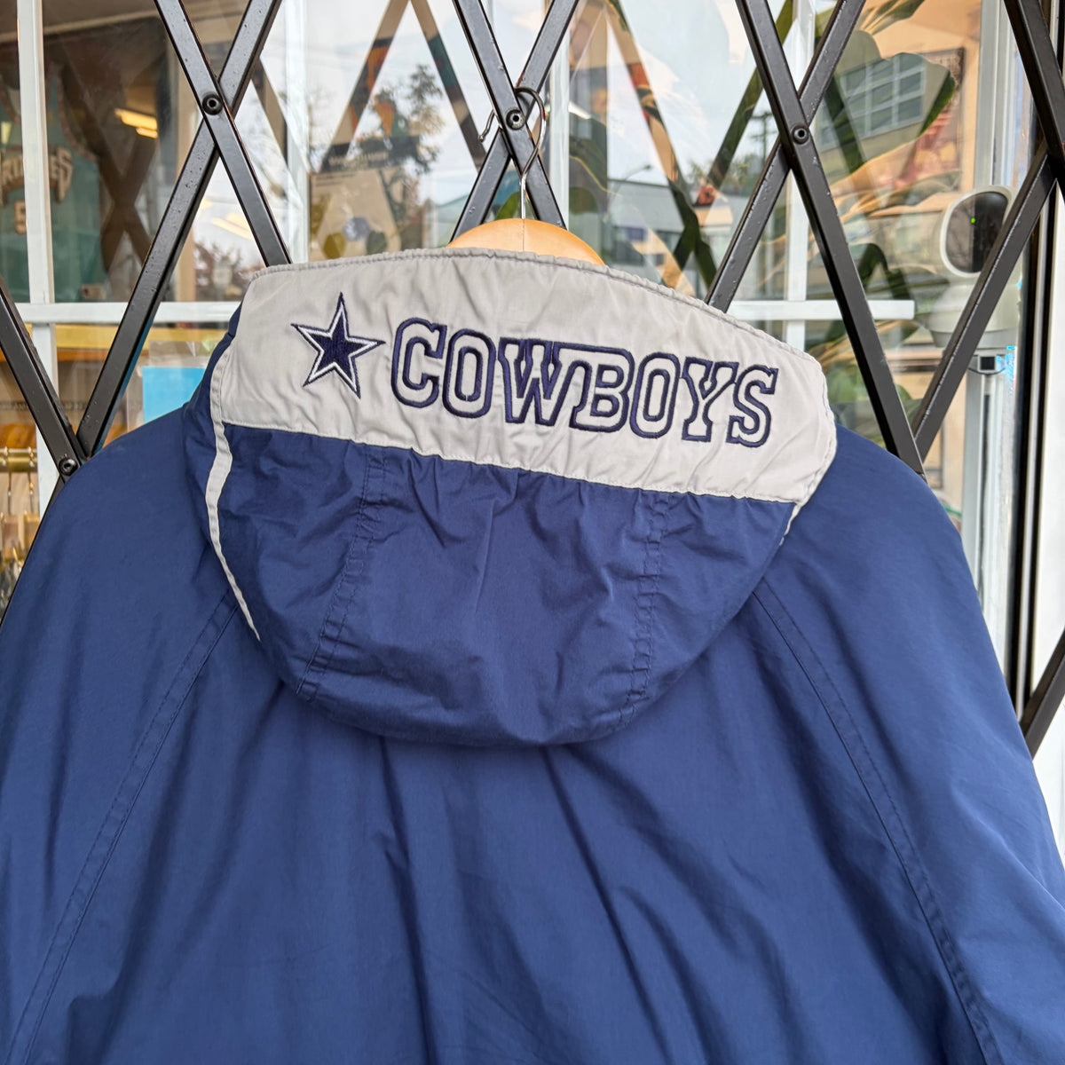 Vintage Pro Player Dallas Cowboys Fleece Lined Jacket - Size L