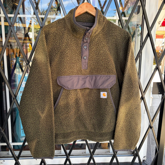 Carhartt Snap Fleece Sweater - Size M