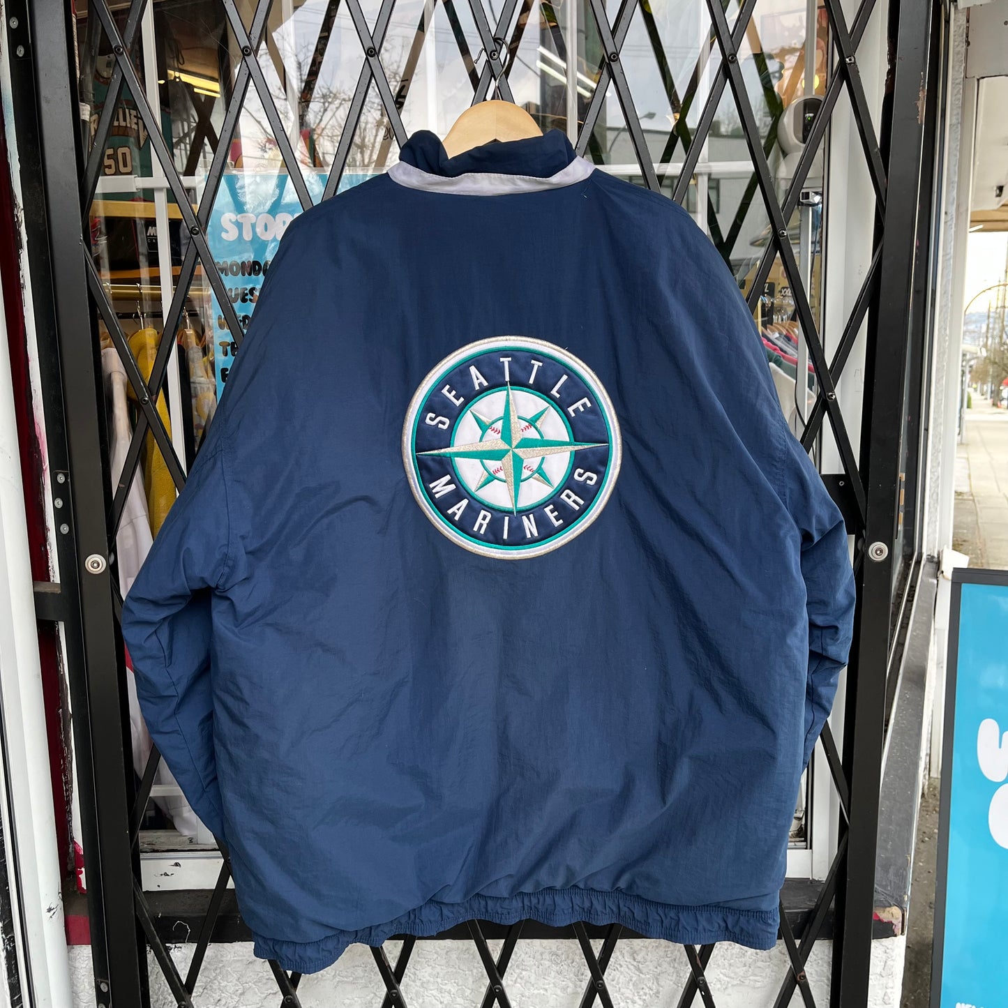 Vintage Starter Seattle Mariners Insulated Jacket - Size XXL