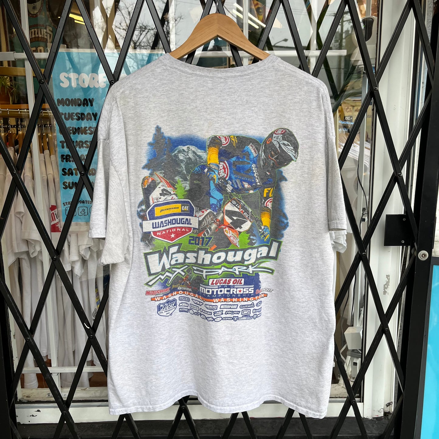 2017 Motocross Dirt Bike Tee - Size XL