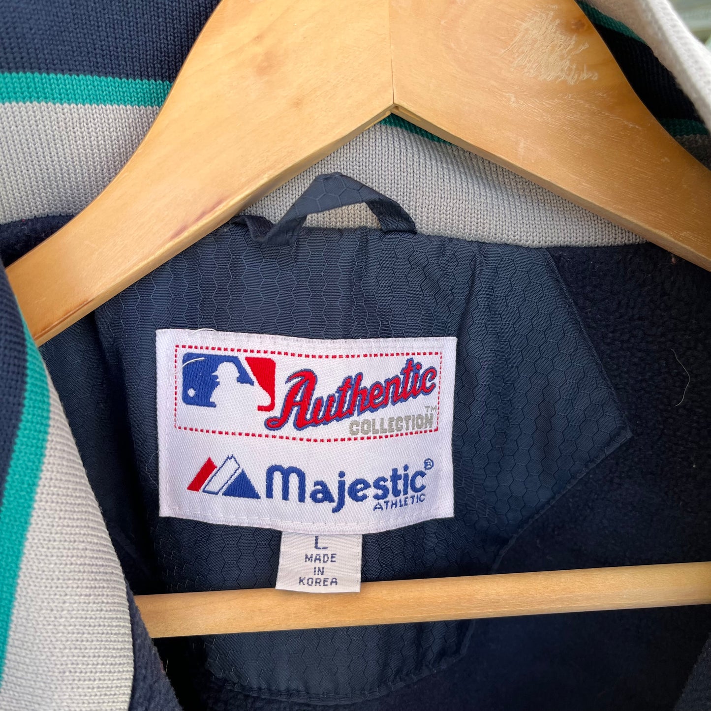 Vintage Seattle Mariners Dug Out Jacket - Size L
