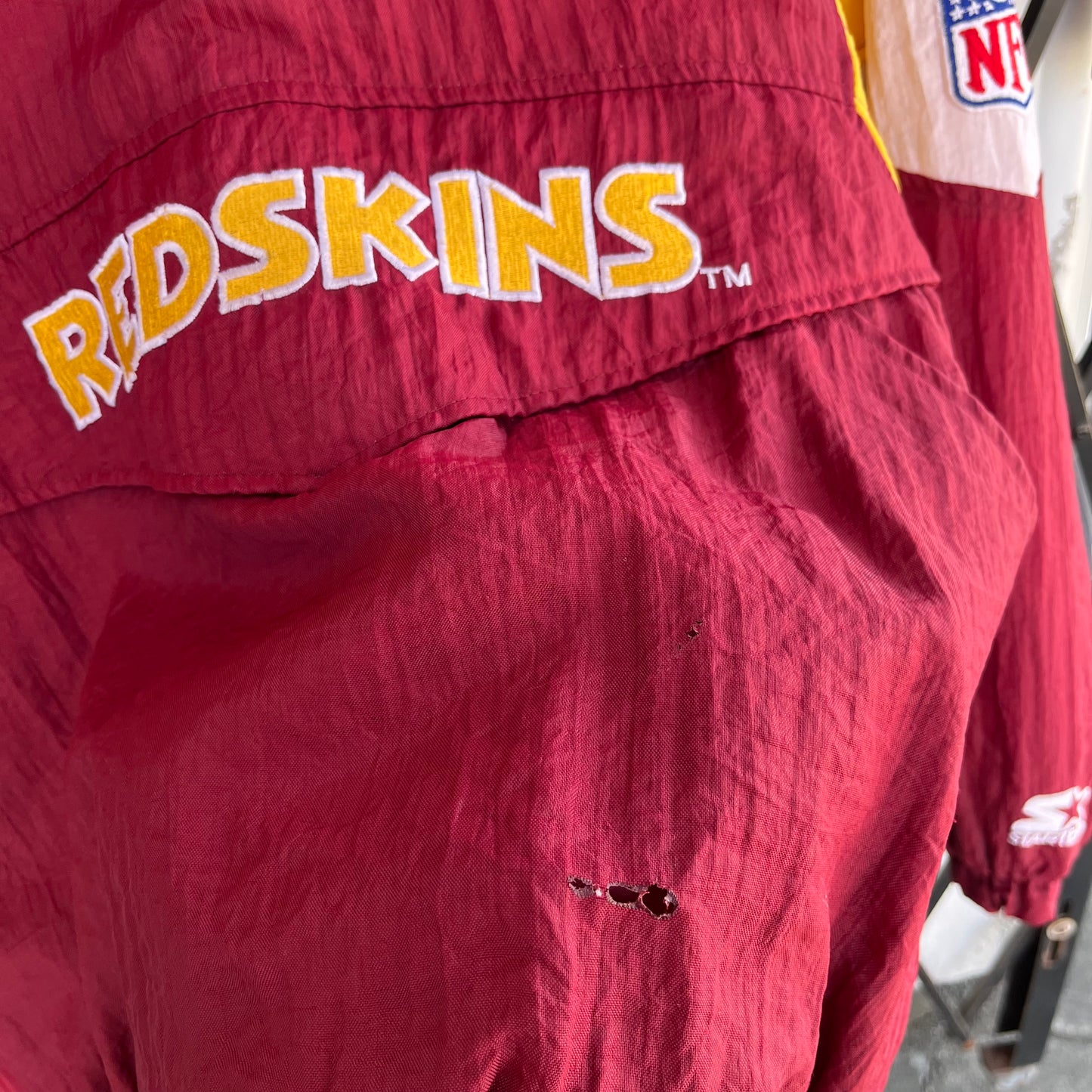 Vintage Starter Washington Redskins Parka Jacket - Size M