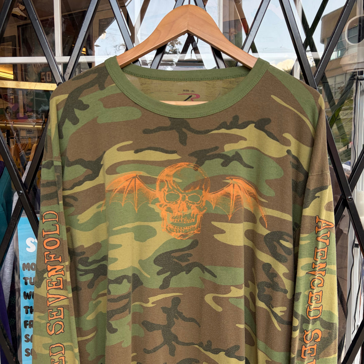Avenge Sevenfold Camo Long Sleeve - Size XL