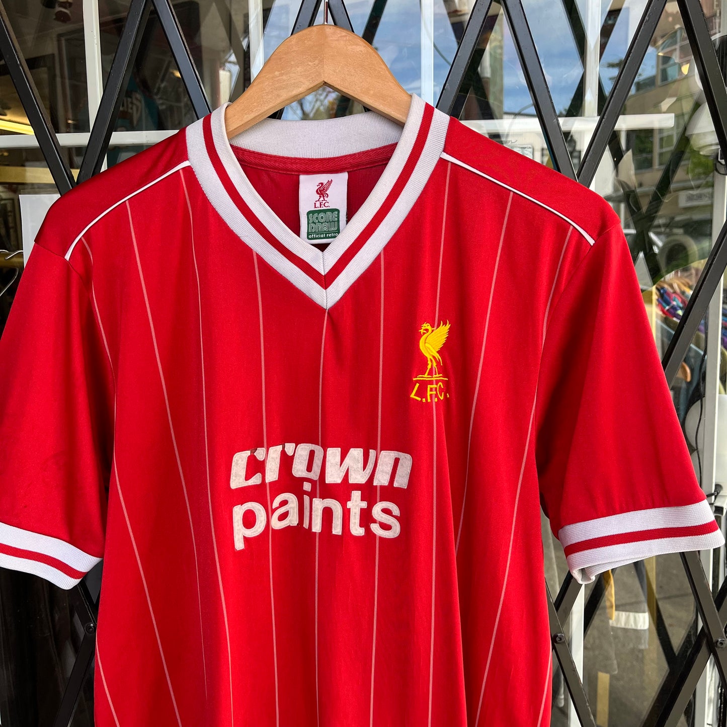 Throwback 1982/83 Liverpool FC Jersey - Size L