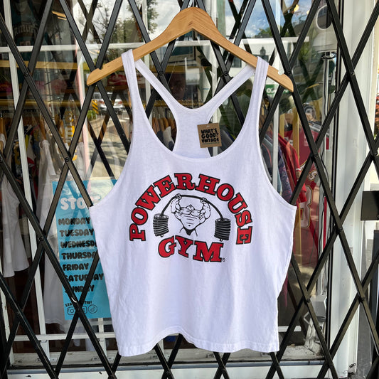 Vintage Powerhouse Gym Tank Top - Fits XL