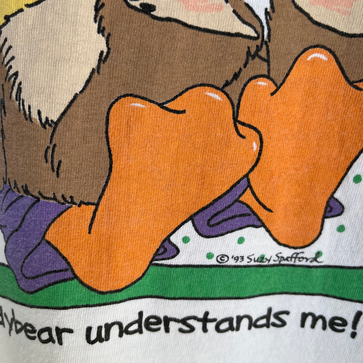 1993 Teddy Bear Duck Tee - Size L