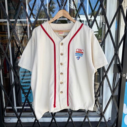 Vintage Toronto Blue Jays x CIBC Jersey - Size L