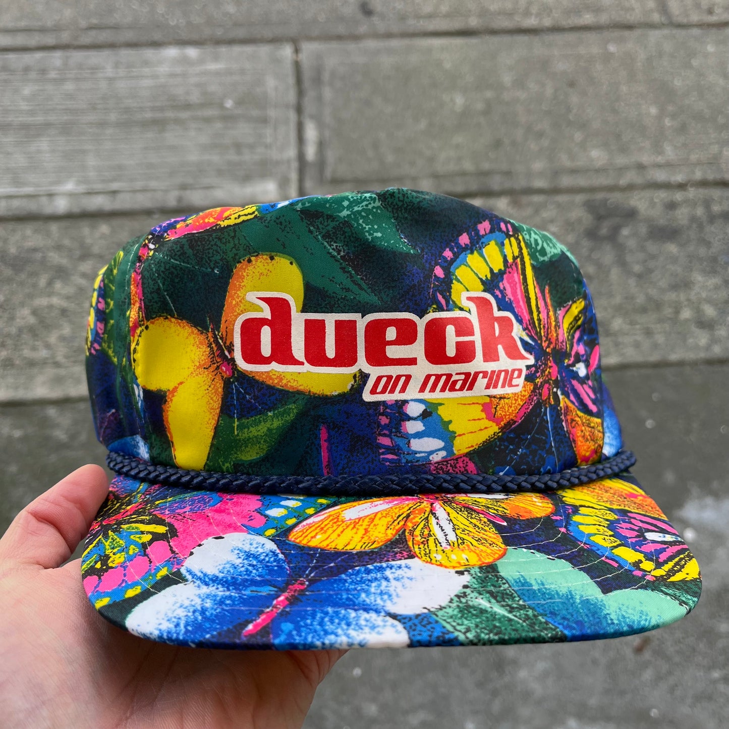 Vintage Dueck on Marine Floral Snapback