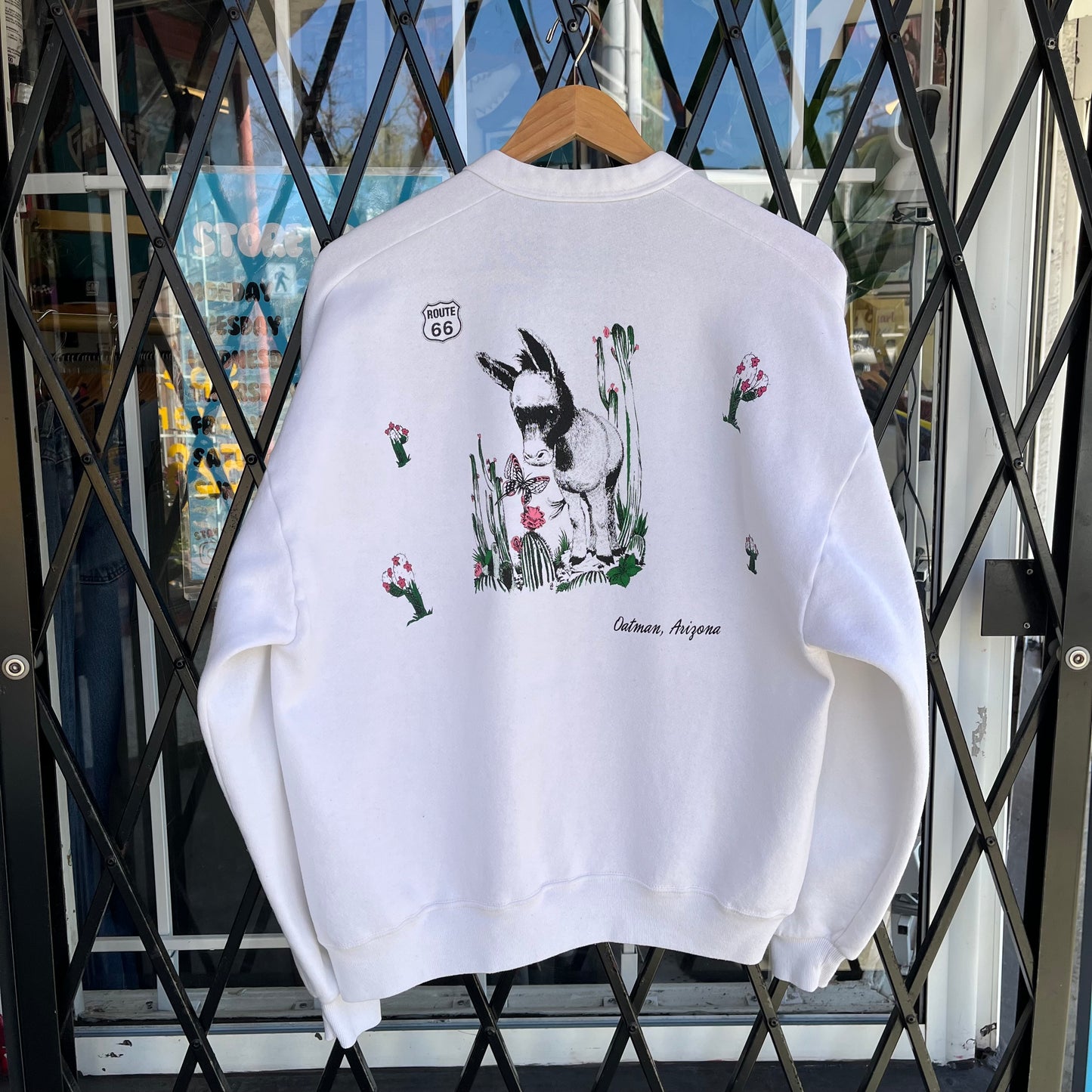 Vintage Arizona Donkey Souvenir Cardigan - Fits size L