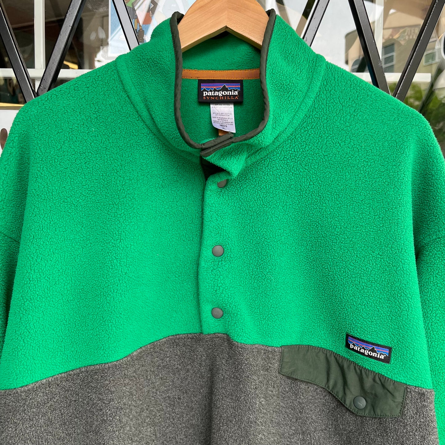 Patagonia T-Snap Fleece Sweater - Size XL