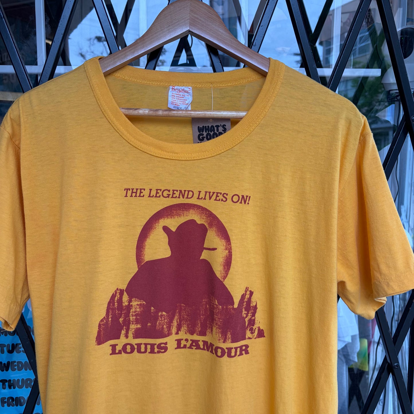 1980’s Louis L’Amour Tee - Size XL