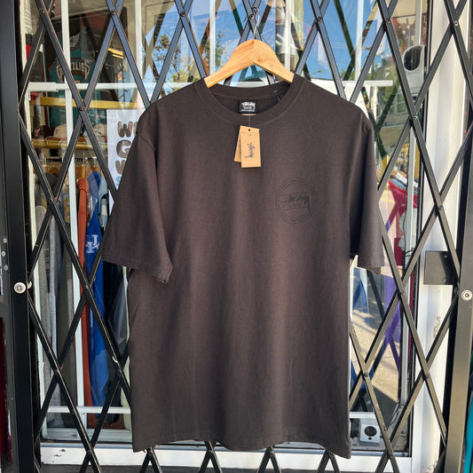 Stussy Tonal Wear Tee Black - Size M