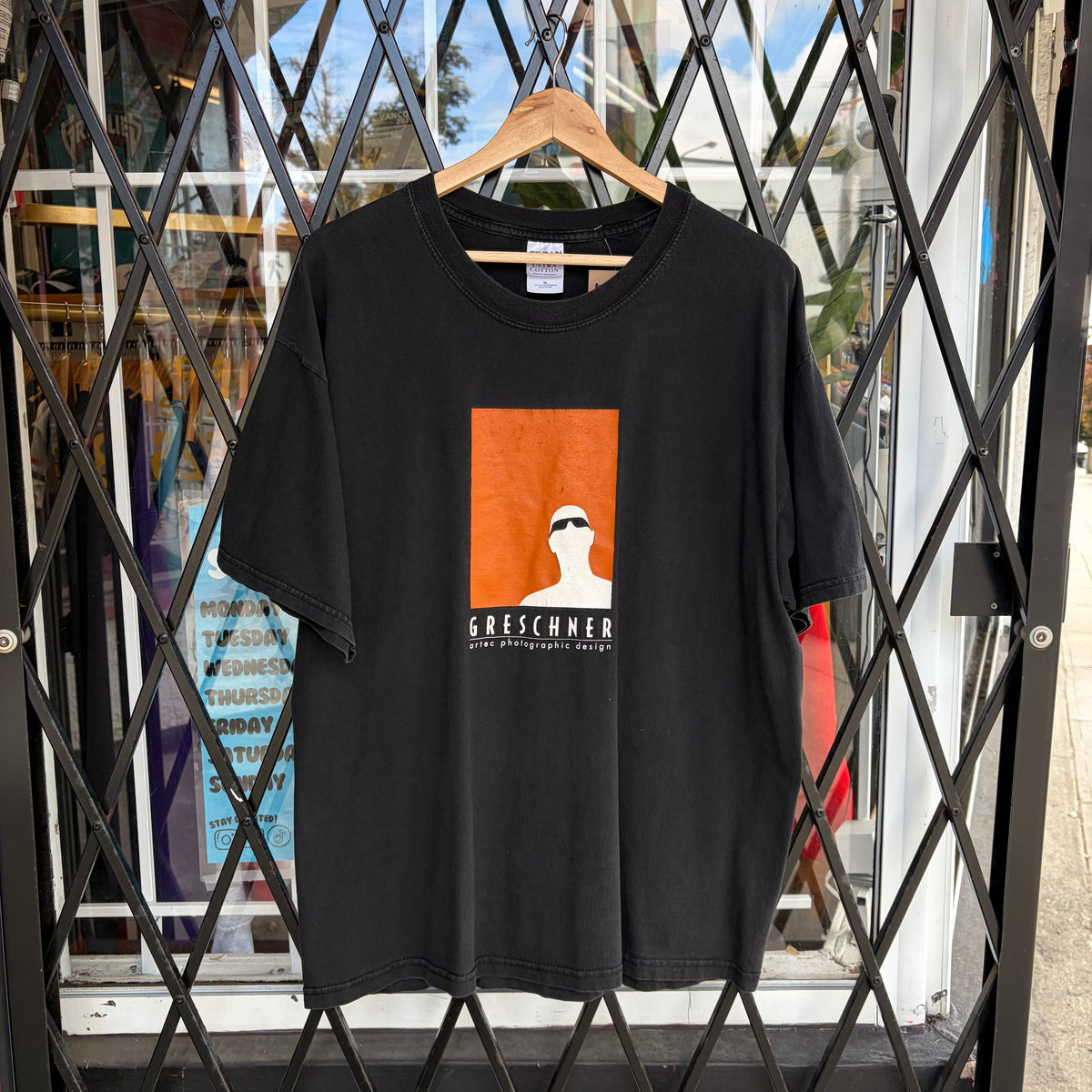 Vintage Greschner Photographic Design Tee - Size XL