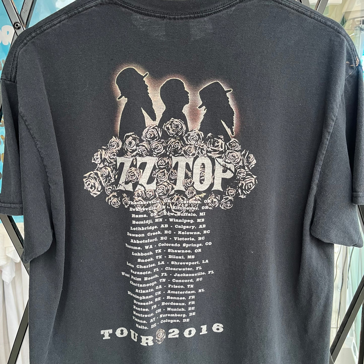 2016 ZZ Top Tour Tee - Size L