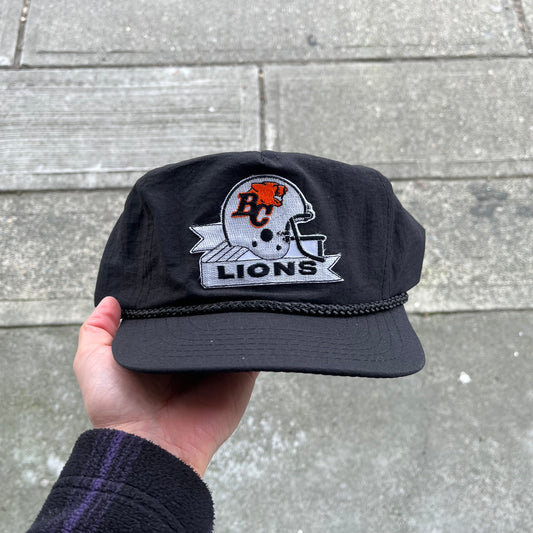 Vintage CFL BC Lions Nylon Snapback