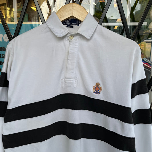 Vintage Polo Ralph Lauren Long Sleeve Rugby - Size M