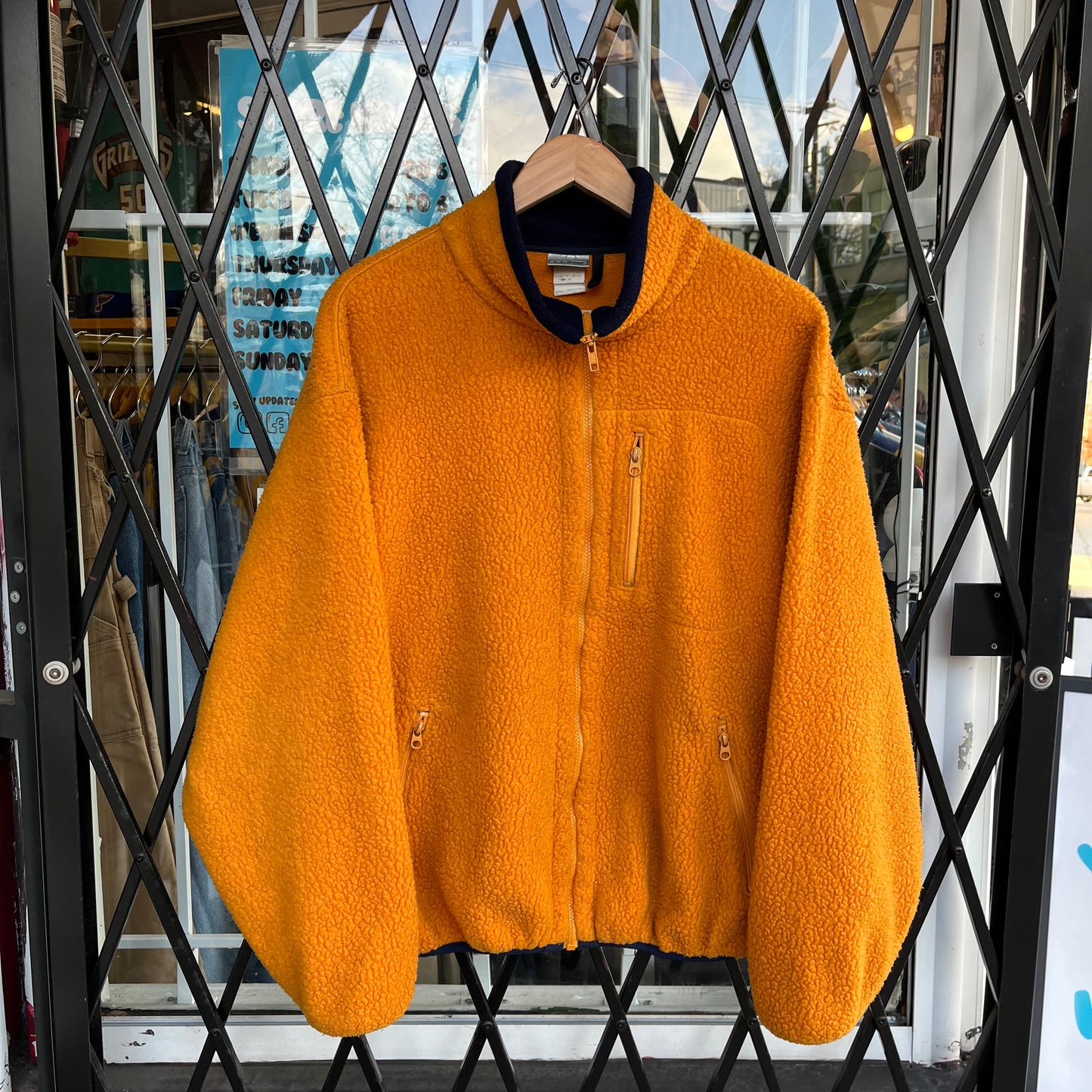 Vintage LL Bean Deep Pile Fleece Jacket - Size XL