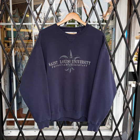 Vintage St. Louis University Crewneck - Size M