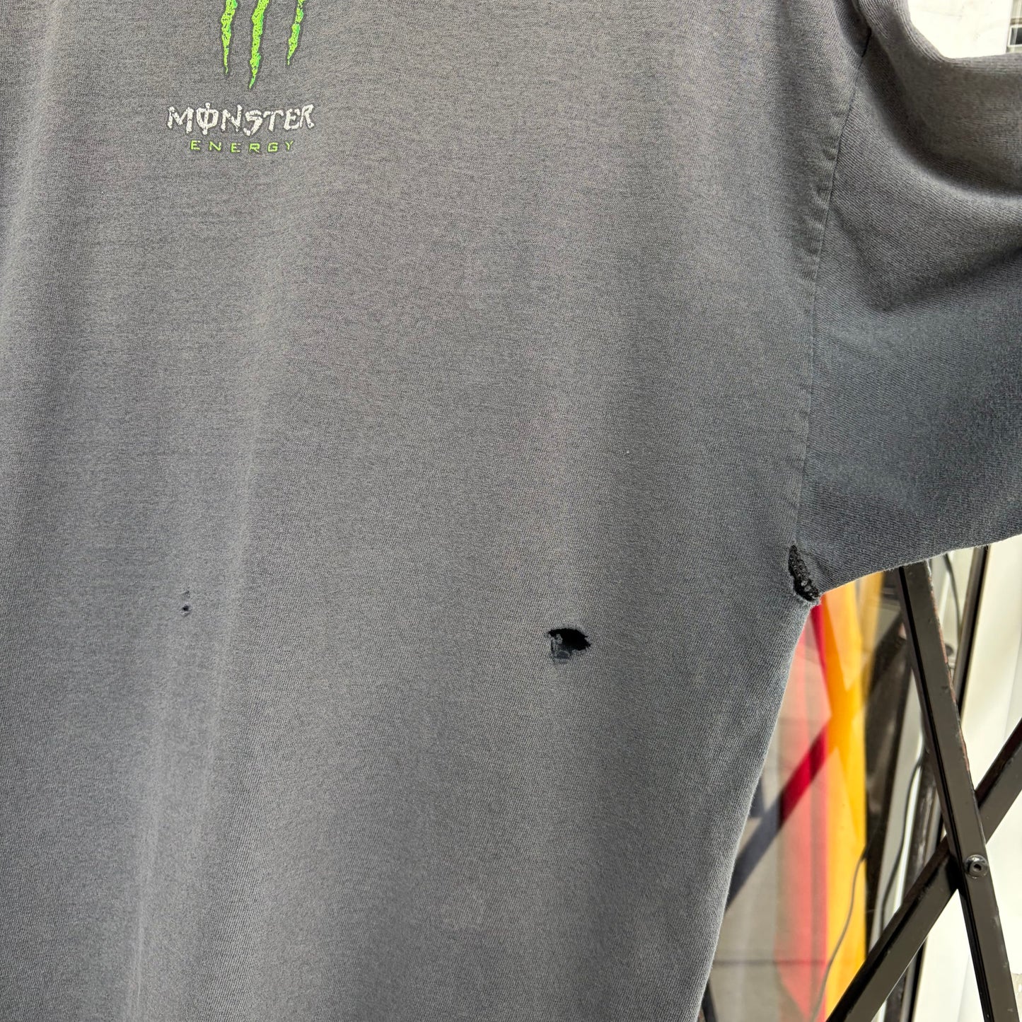 Y2K Monster Energy Tee - Size L