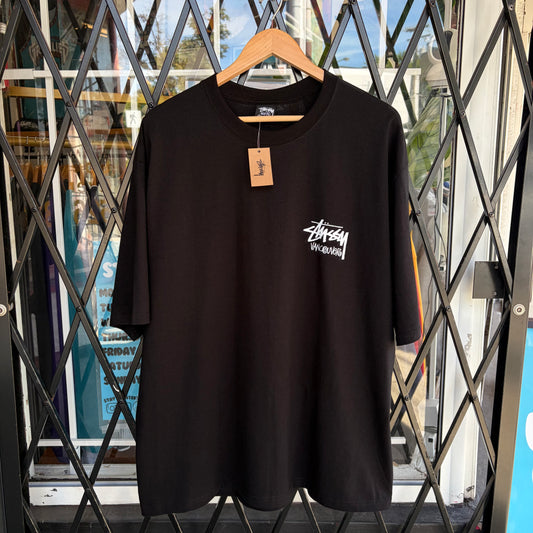 Stussy Vancouver Stock Tee Black  - Size XL