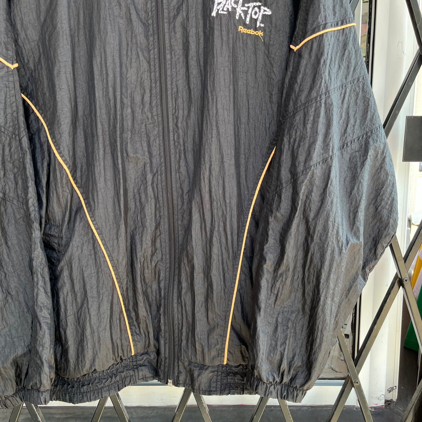Vintage Reebok BlackTop Windbreaker - Size XL