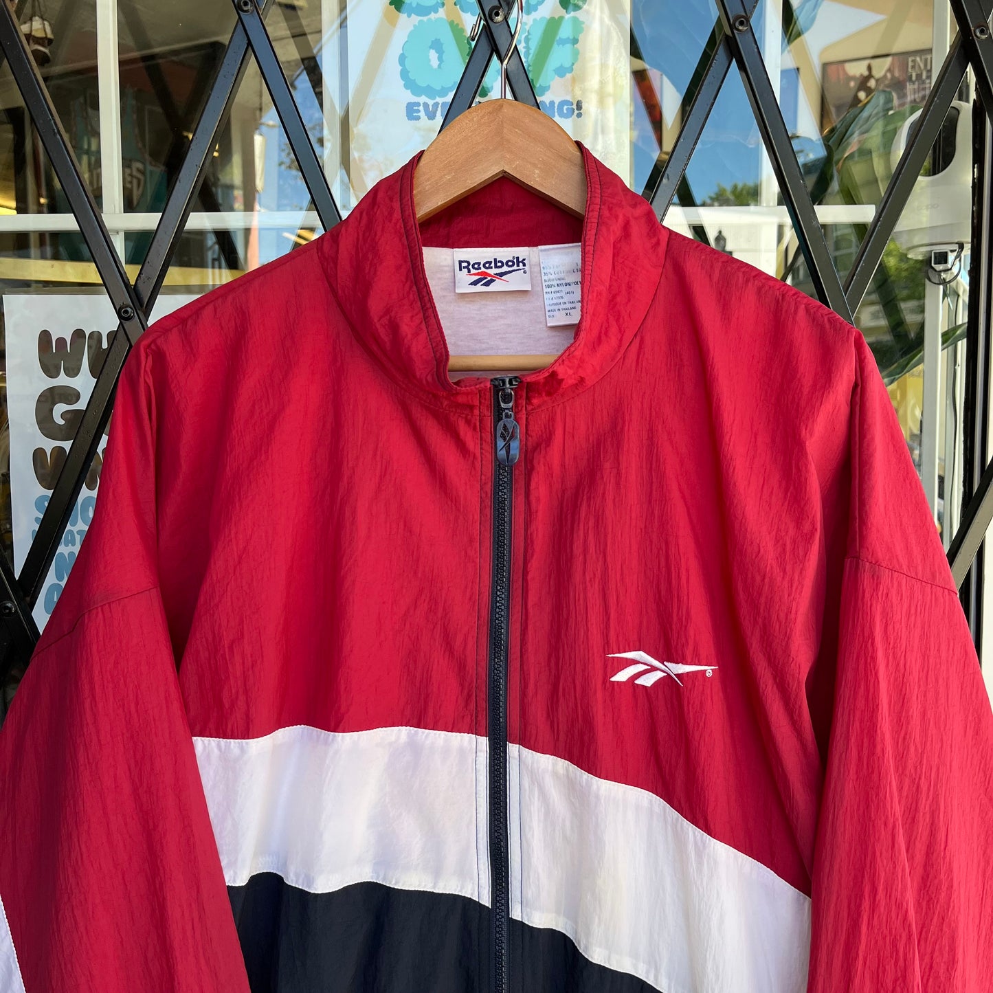 Vintage Reebok Windbreaker - Size XL