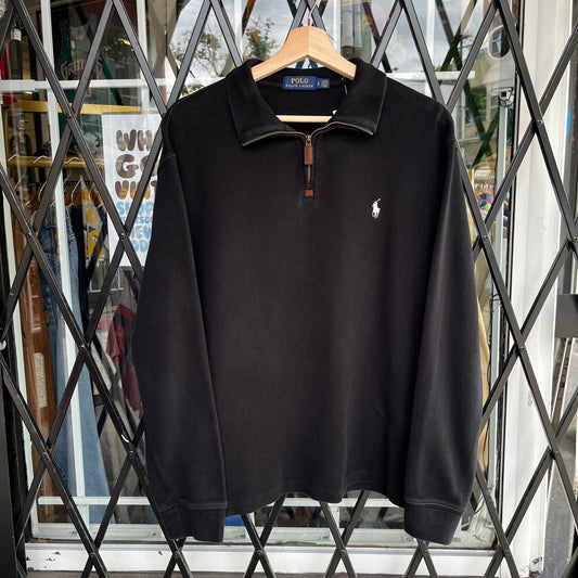 Polo Ralph Lauren Quarter Zip Sweater - Size L