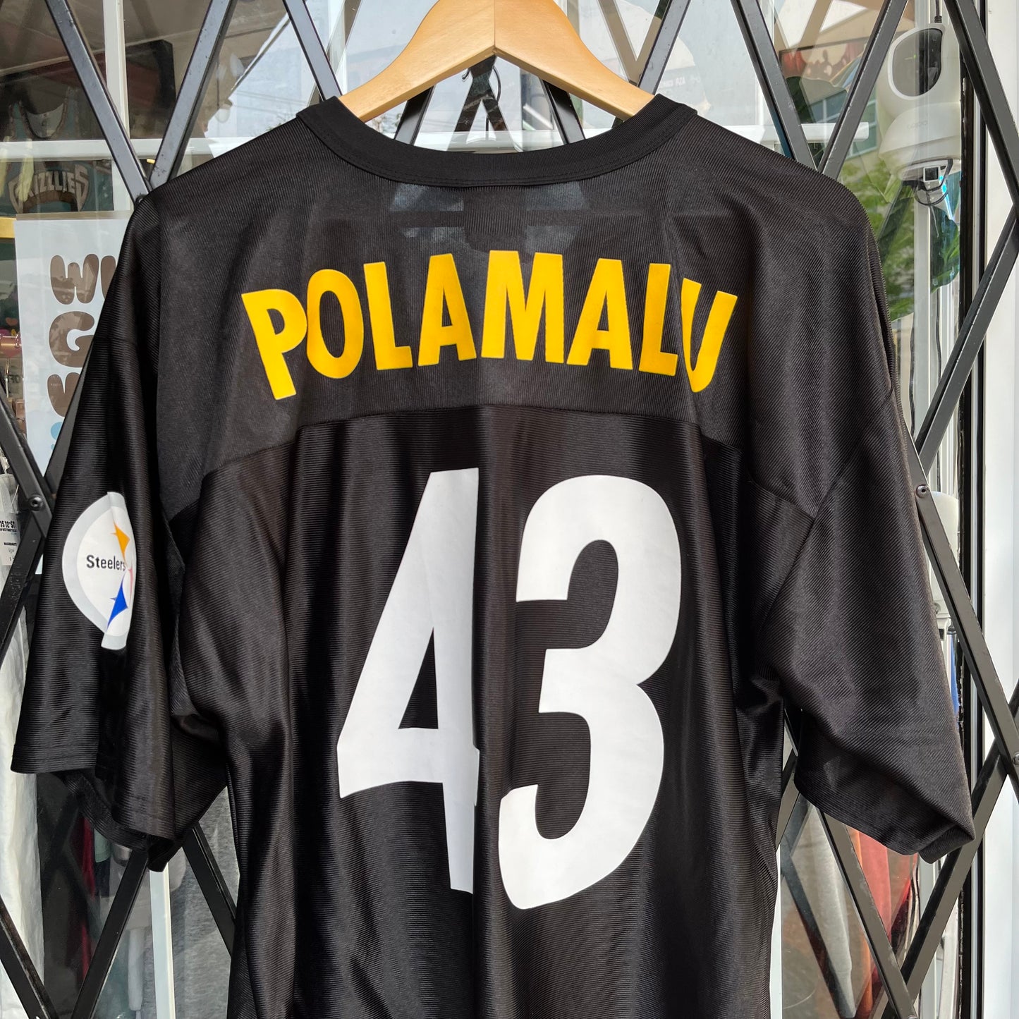 Pittsburg Steelers Troy Polamalu Jersey - Size L