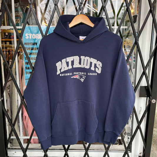 Vintage New England Patriots Hoodie - Size L