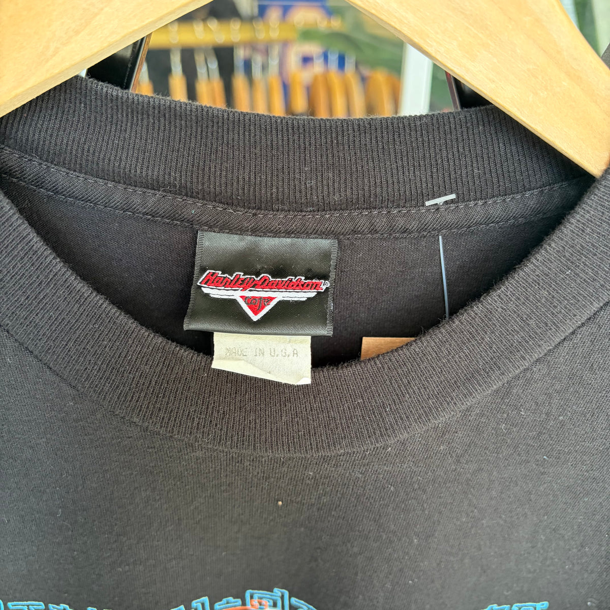1997 Harley Davidson Cafe Tee - Size L