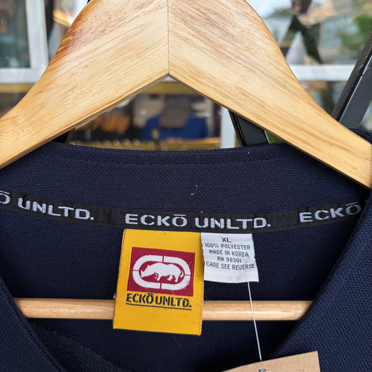 Y2K Ecko Unltd Baseball Jersey - Size XL