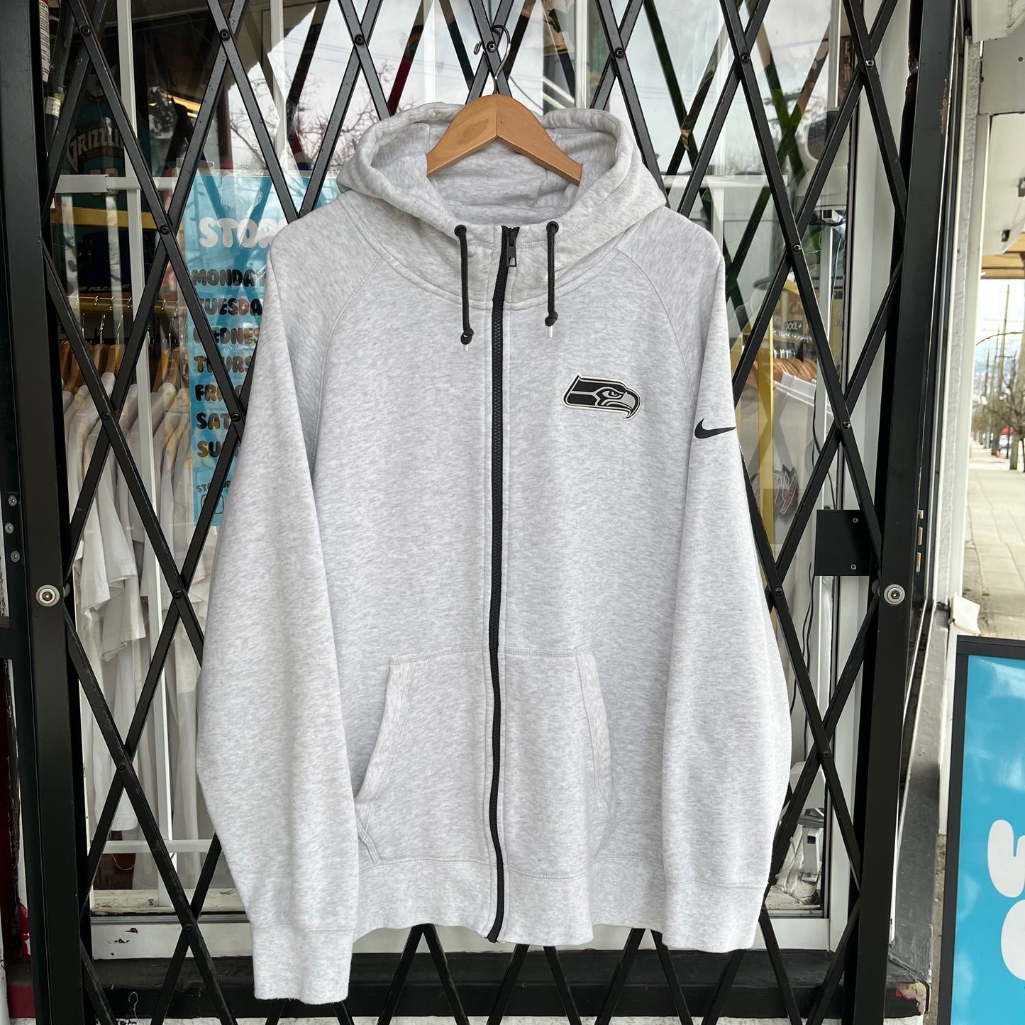 Nike Seattle Seahawks Zip Up Hoodie - Size XXXL