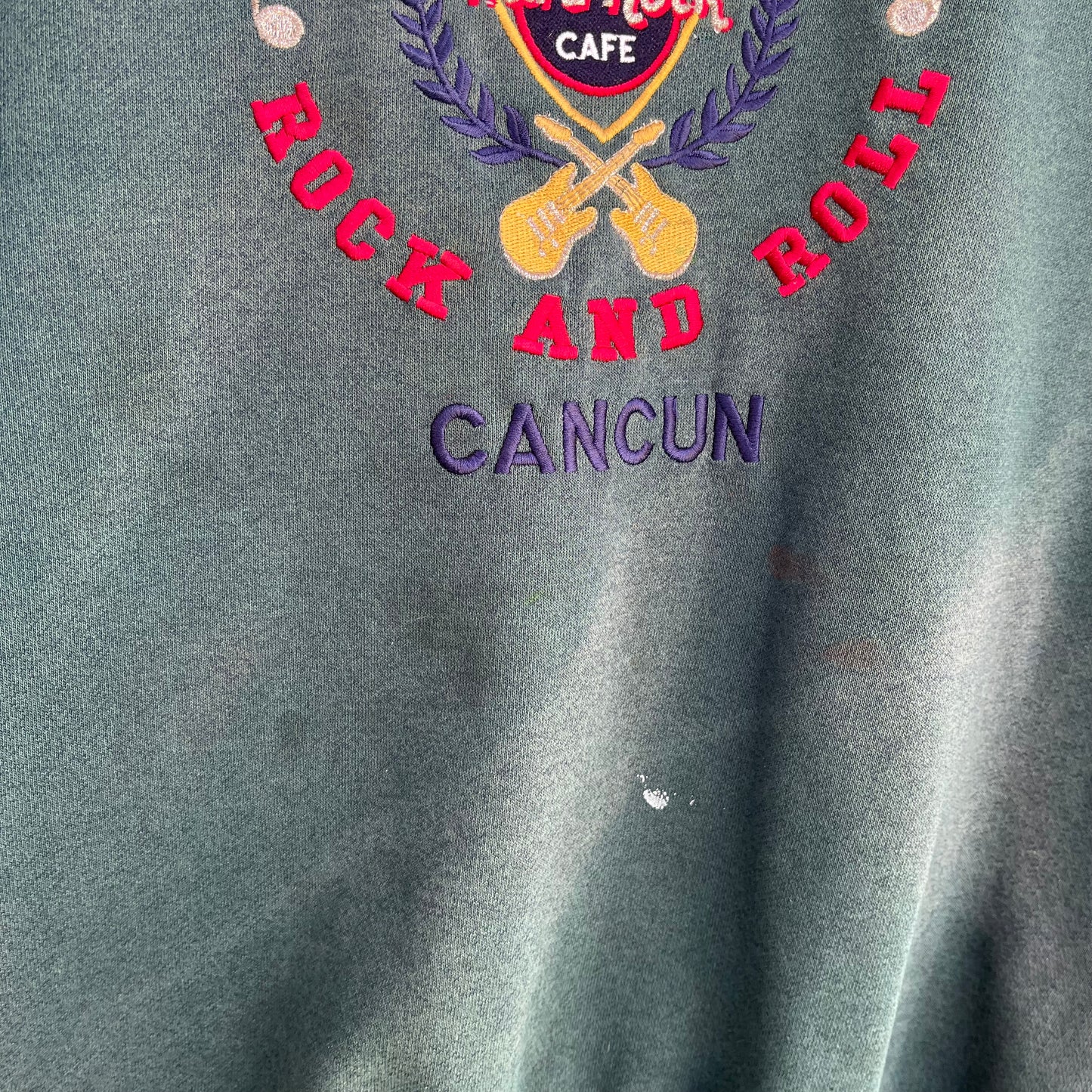 Vintage Hard Rock Cafe University Crewneck - Size L