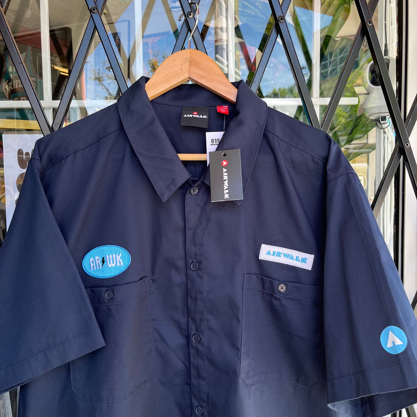 Y2K Airwalk Button Up Shirt - Size XXL