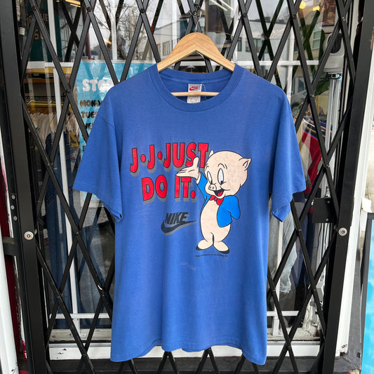 1993 Nike Porky Pig Looney Tunes Tee - Size XL