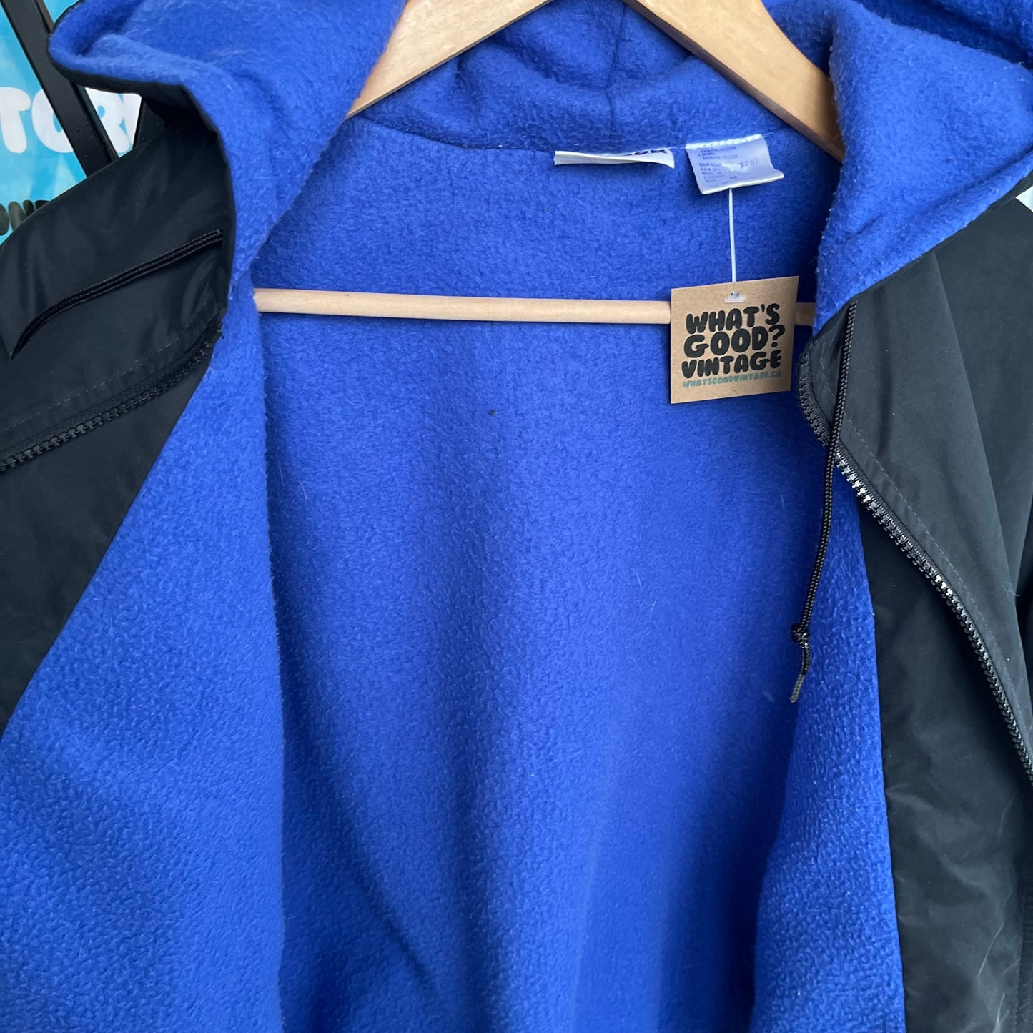 Vintage Reebok Fleece Lined Jacket - Size M