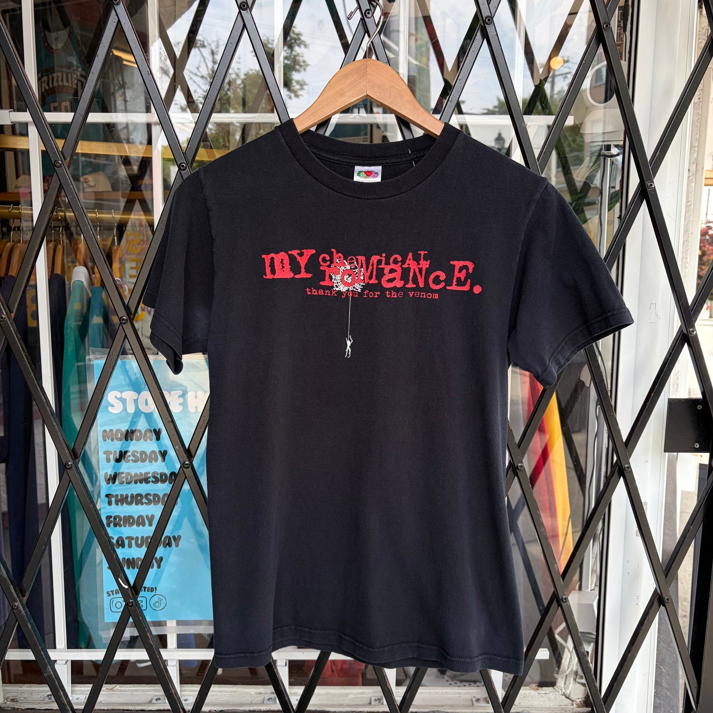 2004 My Chemical Romance Thank You for the Venom Tee - Size S