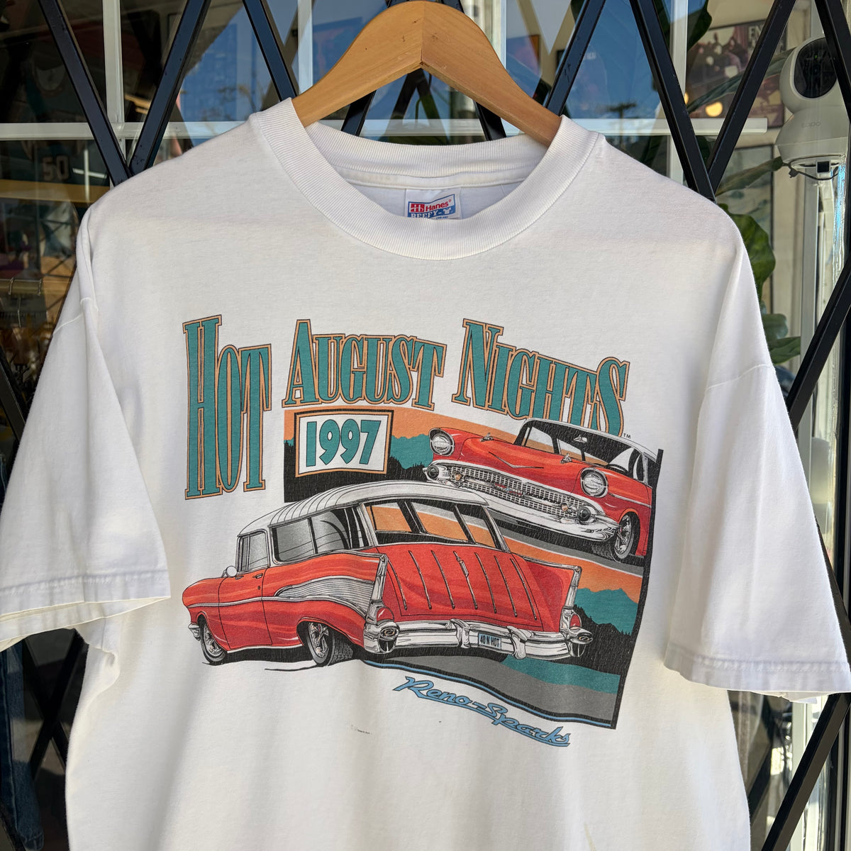 1997 Hot August Nights Car Tee - Size XL