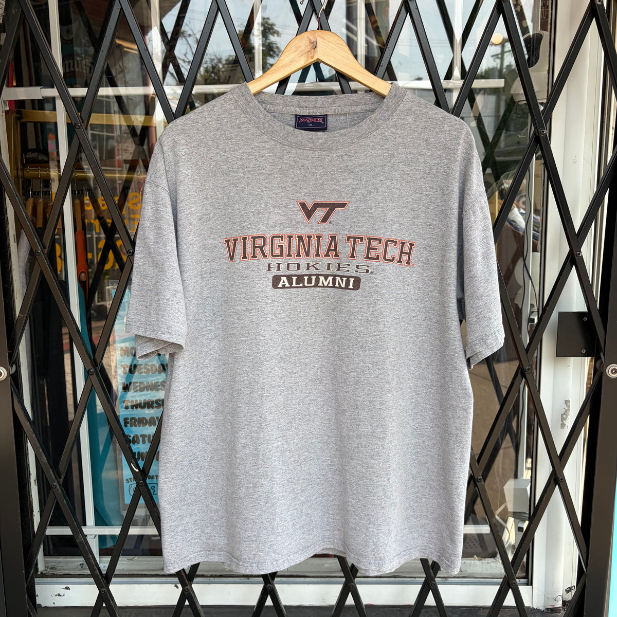 Vintage Virginia Tech University Tee - Size XL